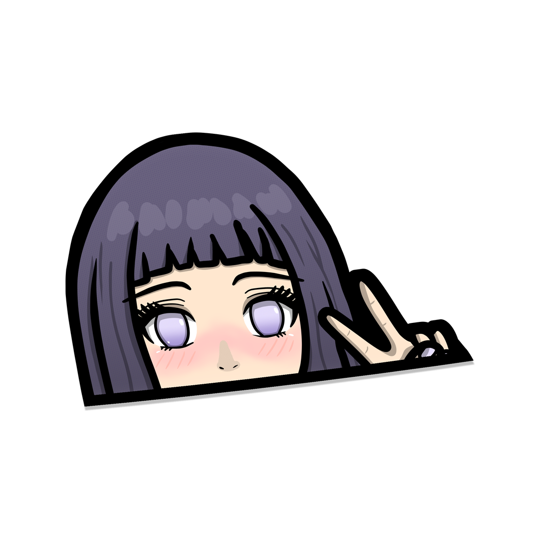 Hinata Peeker Sticker